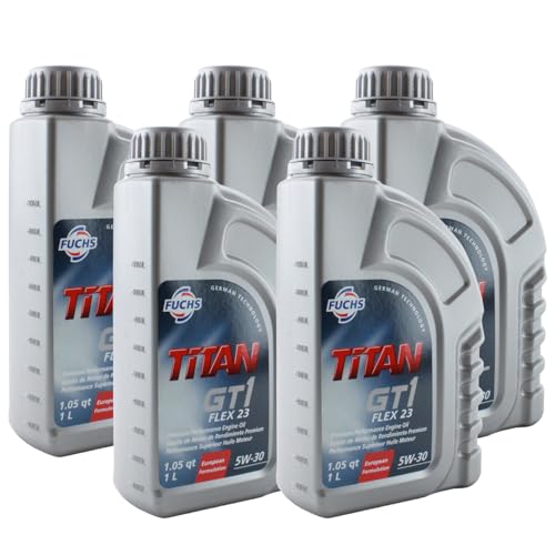 Aceite para motor 5W-30 Titan GT1 Flex 5L (5 x 1L)