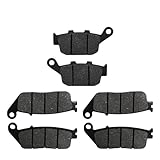 CB400SF (F2N/F2R/F2S/F2T/F3S) 1992-1995 CB400 V/V-II/W/W-II NC36 97-98用オートバイフロント＆リアブレーキパッド(Front and Rear)