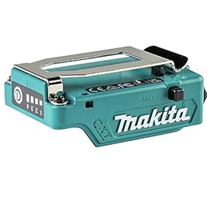 Makita TD00000110 12 V max CXT®-Stromquelle mit USB-Anschluss, Blaugrün/EIN Hauch von Paradies (Trace of Paradise)