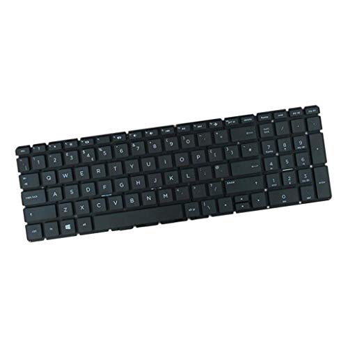 Gazechimp Completo Teclado Pieza de Repuesto Keyboard para HP 250 G6 255 G6