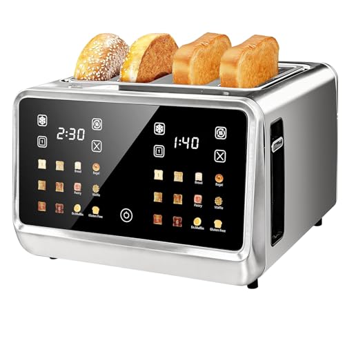 4 Slice Touch Screen Toaster