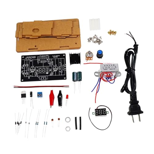 Milageto Adjustable Voltage Regulator Kit Welding Training Soldering Practice Kit Easy to Assemble Electronics Practice Set for Adults