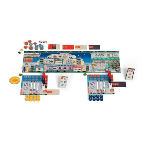 Image of Devir - The White Castle: Duel Board Game, Two Player Strategy Euro Game Set in Feudal Japan for Adults & Teens, Age +10, 2 Players, 30 Playtime, Multi-Language