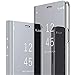 Hovisi Luxurious Shiny Flip Case Cover Samsung Galaxy S8 (Silver)