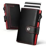 YESIIW – YESIIW Portmonee Herren Slim mit Magnet Münzfach - Pop up Ko