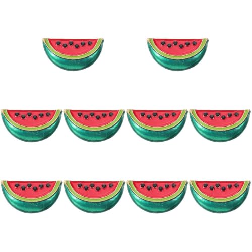 Image of VALICLUD 10 Pack Watermelon Brooch Pins for Women Casual Outfits Party | Decorates Jackets, Hats, Scarves and Bags, Lightweight Accents for Casual Outfits, Summer Events and Group Activities