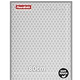 Floordirekt Tapis de couloir Tralee - Moderne, 80 x 150 cm, Antidérapant, Antistatique, F...