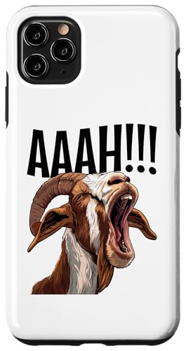 iPhone 11 Pro Max Boer Goat Costume Stuffed Animal Goat Owner Farmer Boer Goat Case