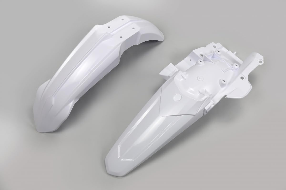 UFO PLAST Yamaha YZF 450 2018-2022 White Mudguard Kit