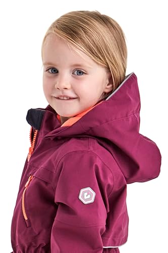 Foto von Killtec Jungen Gauror Jr Skioverall Schneehose mit Kapuze, orchidee, 104 EU