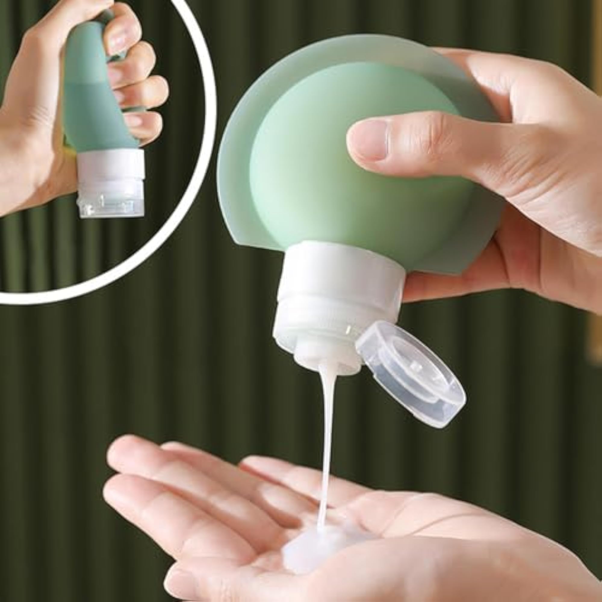 Travel Bottles for Toiletries, 60ml, Portable