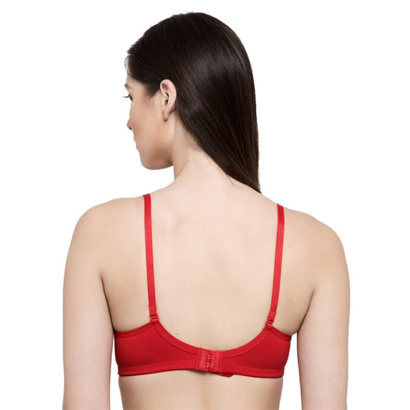 Image of Groversons Paris Beauty Women's Padded, Non-Wired, Seamless T-Shirt Bra (BR184)