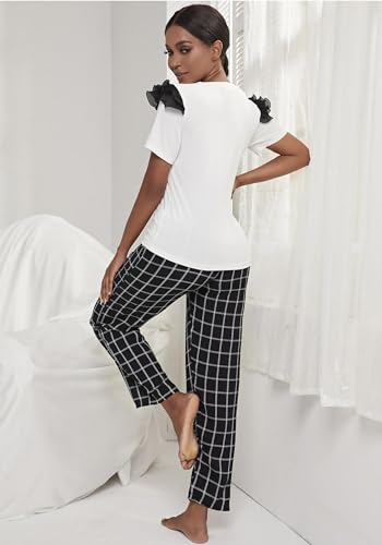 Pyjama femmes ensemble manches courtes pour des soirées cocooning - 6