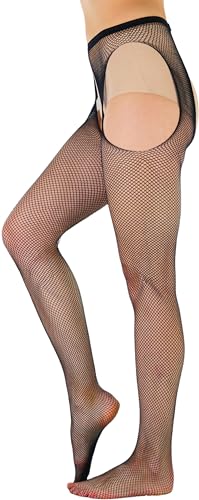 Image of ToBeInStyle Women's Suspender Pantyhose