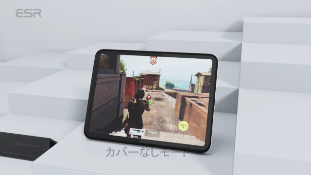 ESR iPad 10 Generation Case (2022) 10.9 Inch Trifold Hybrid Protective Detachable Magnetic Cover Premium Back Case Slim and Lightweight Ascend Series Black