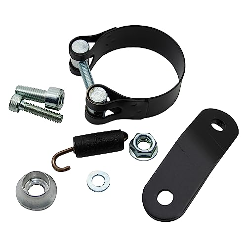 Soporte de escape LeoVince para Ducati Scrambler fijación rígida anti vibración