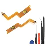 2PCS for Nintendo New 3DS Home Button Ribbon Flex Cable for Nintendo New 3DSXL/New 3DSLL Home Button Key Flex Cable Replacement Accessories Parts with Repair Tools