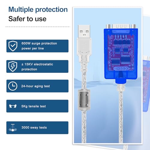 Câble convertisseur USB vers RS485 RS422 avec puce FT232抗干扰 0.5m - 2