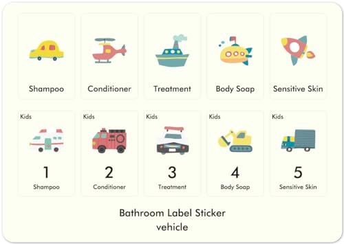 詰め替えボトル バス用品 バスグッズ お風呂 ラベルシール 1シート10種類各1枚 防水 耐水 ラミネート ステッカー シャンプー ボディーソープ ハンドソープ 容器 風呂場 バスルーム 収納 整理整頓 ディスペンサー 可愛い 動物 お菓子 シンプル デザ
