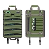 Kit de herramientas multifuncional de tela Oxford con tela impermeable 168D, mango acolchado y amplio almacenamiento para herramientas (B)