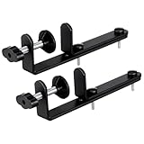 Support pour panneau perforé : facile à installer sans outils professionnels, vous faisant gagner du temps et de l'énergie ; connecteur pour support de bureau pour panneau perforé