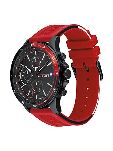 Tommy Hilfiger Bank Black Men Watch TH1791722/NCTH1791722 - Image 2