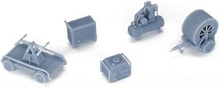 Outland Models Railroad Scenery Maintenance Equipment Set 1:87 HO Scale