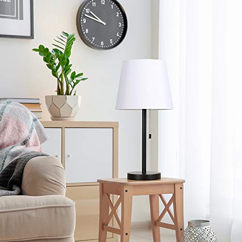 Table lamp, Bedroom Lamps for nightstand Set of 2, Bedside Lamps for Bedside, Dresser, Coffee Table