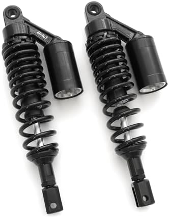 Black Shocks Eye / Clevis - 321mm - Honda CB/CL350/360/450 CB500/550 - Foto 4