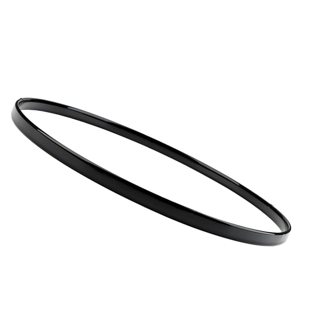 Greabuy Drum Hoop Edges Replacement Hoop Guard Protector Tools 12inch Drum Hoop Rings Rims Easy to Installation