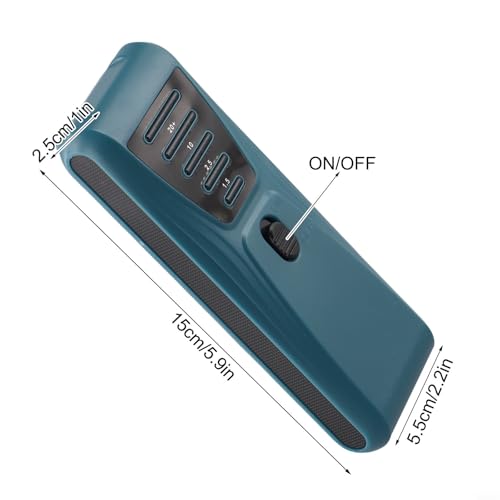 Probador de Fuerza Electromotriz portátil con batería 9V miniatura 4