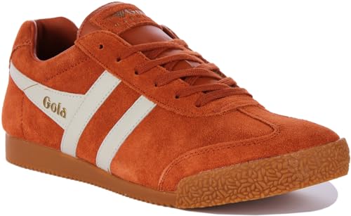 Image of Gola Equipe Suede - Sneakers for Men - Contrasting Wingflash - Heel Return - Durable Cupsole - Low Silhouette