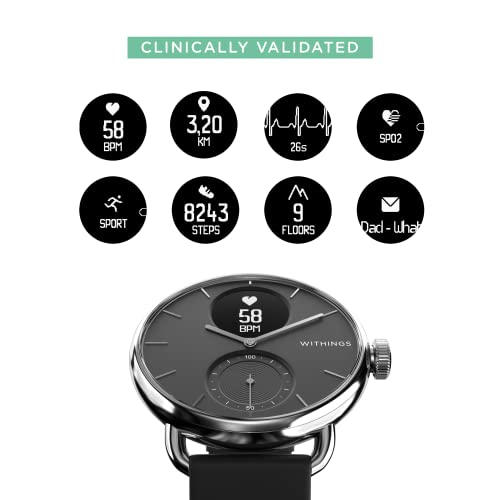 Ripley - RELOJ INTELIGENTE HÍBRIDO WITHINGS SCANWATCH