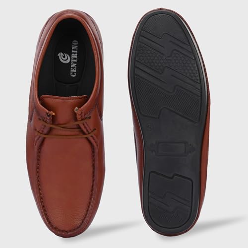 Image of Centrino Mens Uniform Dress Shoe |Formal Shoe for Men|Lace-up Shoe Business |Provide Comfort Perfect for Formal Wear, Business Casual, and Parties (6624)