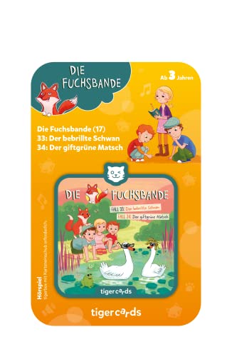 tigercard - Die Fuchsbande - Der bebrillte Schwan / Der giftgrüne Matsch