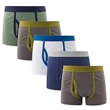 Boxer enfant en coton stretch multipack de couleurs assorties.