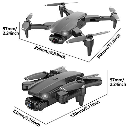 L900 Pro GPS 4K Professional 5G WIFI FPV Drone Quadcopter sem escova de 1,2 km Laranja 3 * baterias,
