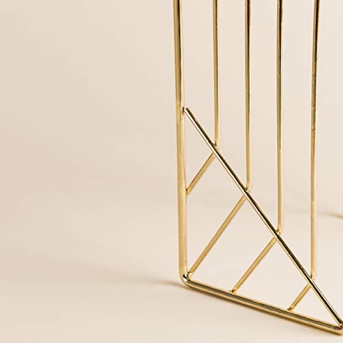 U Brands Metal Letter Sorter, Desktop Accessory, Vena Collection, Gold #TOP1