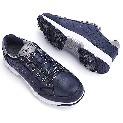 Zapatos-de-Golf-para-Hombre-Zapatillas-de-Deporte-Transpirables-Impermeables-Antideslizantes-Zapatos-de-Golf-comodos-y-con-Picos
