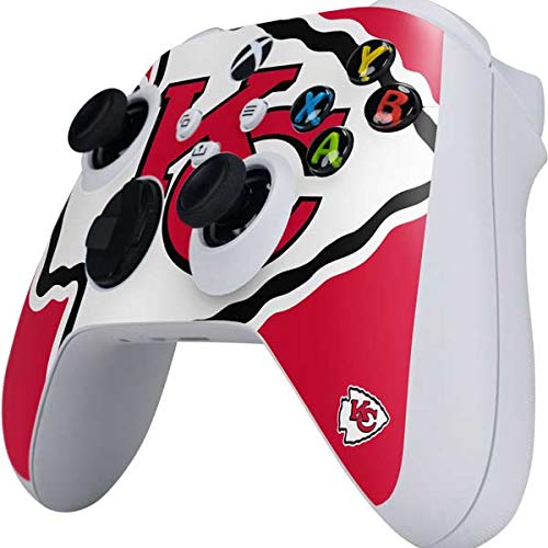 Skinit Decal Gaming Skin Compatible with Xbox Series S Controller - Officially Licensed NFL Kansas City Chiefs Large Logo Design