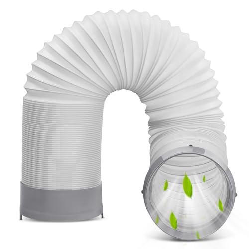 TL1854 Exhaust Hose Plus TL2667 Hose Connection, Exhaust Hose For Portable Air Conditioner Kit For De'Longhi Air Conditioner Hose, Diameter 5', Length 44'