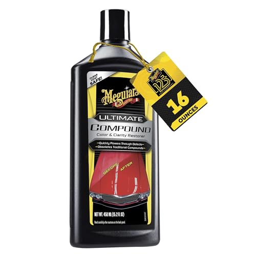 Meguiar’s Ultimate Compound, Pro-Grade Car...
