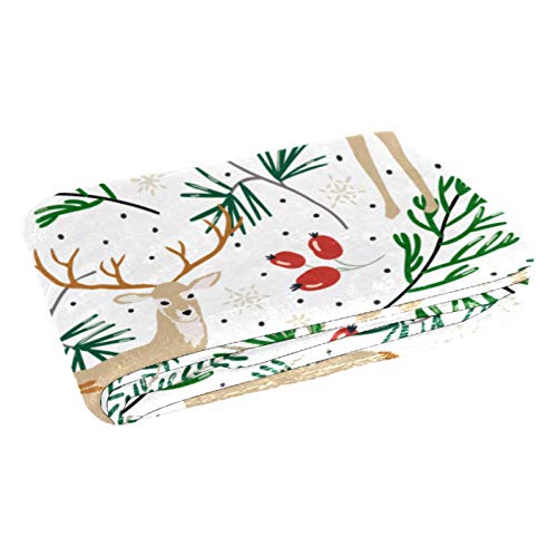 Couverture douce motifs de houx pour réchauffer vos soirées - 3
