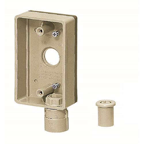 未来工業 外かべボックス コネクタ付・Gタイプ PF管14用 1個価格 SBR-B14FT 未来工業 外かべボックス コネクタ付・Gタイプ PF管14用 1個価格 SBR-B14FT