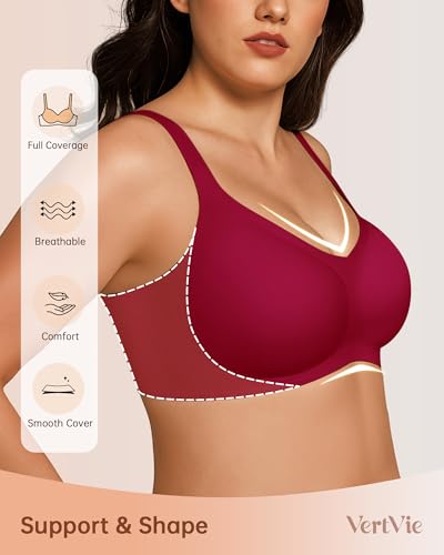 Image of Vertvie Wireless Seamless Jelly Bra Supportive Smoothing