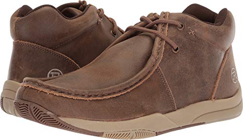 Image of ROPER Mens Clearcut Round Toe Chukka Casual Boots Ankle