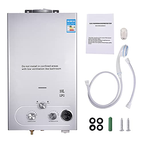 Calentador de Agua de Gas Propano 10L