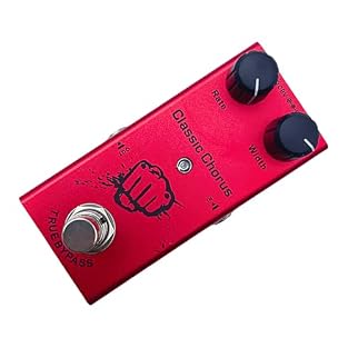 Ideal for rocks, blues and musicians, this pedal is designed to accommodate both beginners and professional players to enhance music expression and creativity The guitar pedal overdrive effect and warm rich tone suitable for various music styles, mak...