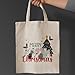 Goboxad Christmas Canvas Tote Bag - Eco-Friendly Beach & Grocery Bag, Aesthetic Totes, Perfect Teacher and Christmas Gifts (Cats' Family)