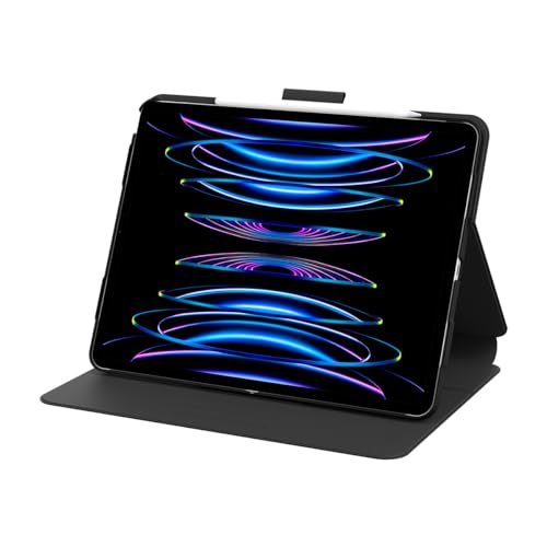 Incipio SureView iPad Pro Case - iPad Cover for 5th and 6th Generation iPad Pro - Aesthetic iPad Case with Stand and Stylus Holder - (7.8 x 6.2 x 0.8 in) - Black by Incipio - Image 8